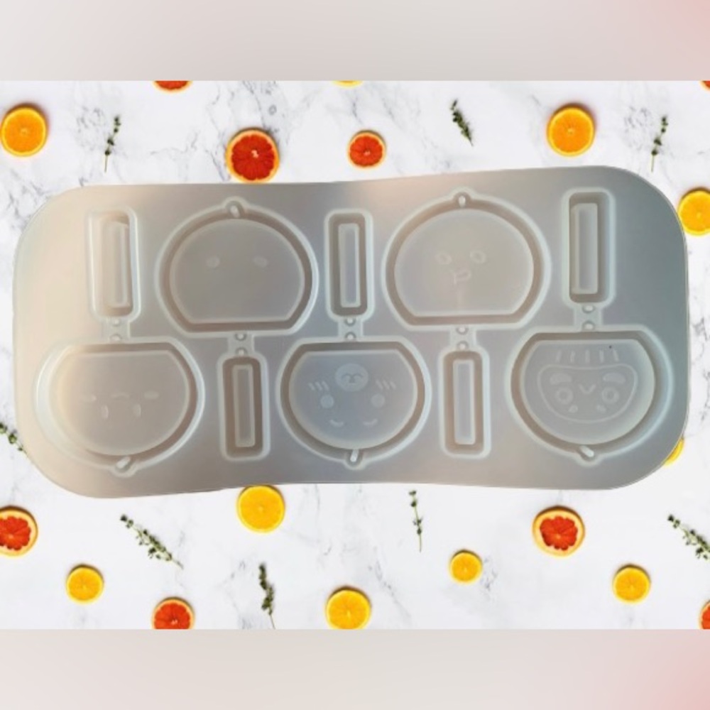 Rectangle Silicone Quicksand Character Mold